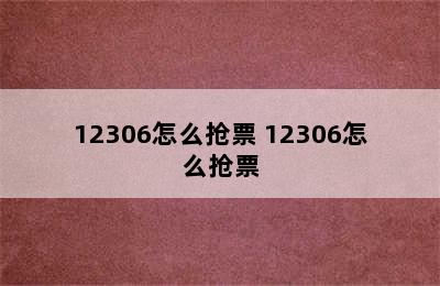 12306怎么抢票 12306怎么抢票